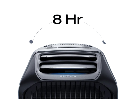 מזגן נייד WAVE 3 כולל סוללה קיבולת 1024W