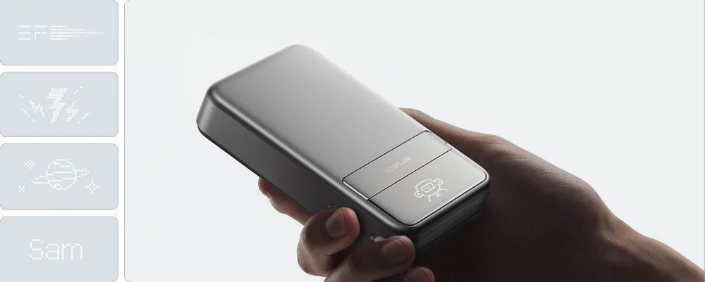 סוללת גיבוי EcoFlow RAPID Magnetic 10,000mAh + אפליקציה