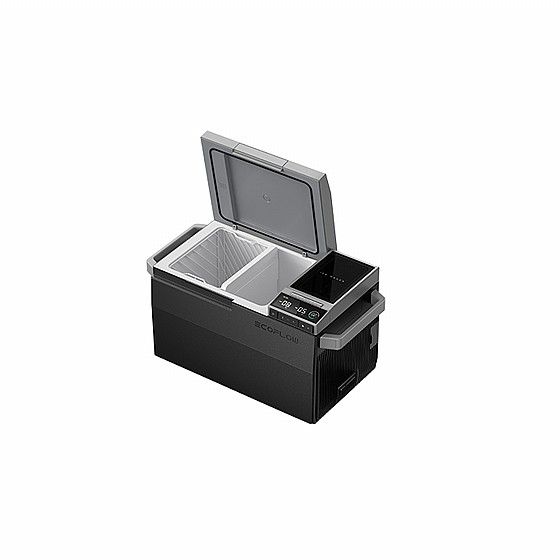 מקרר/מקפיא נייד EcoFlow GLACIER 38L — סוללה + מכונת קרח