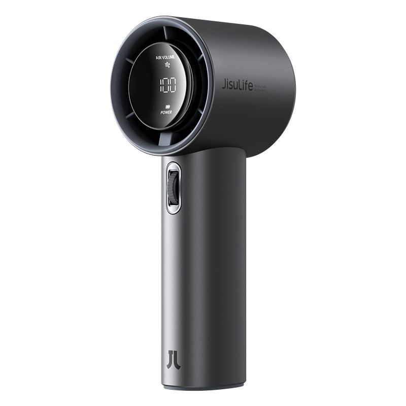 מאוורר  נייד טורבו USB JISULFE דגם PRO 1S צבע אפור